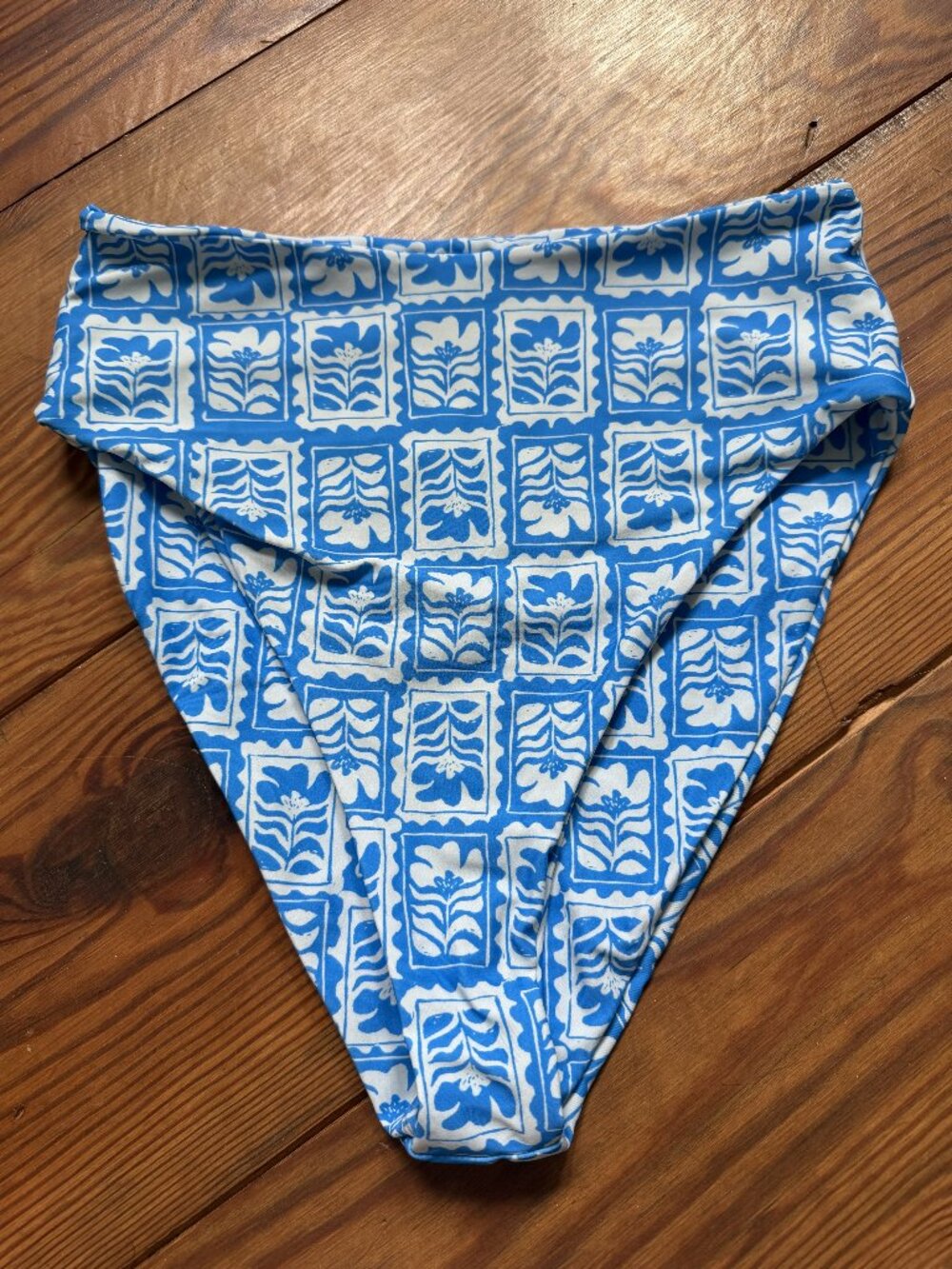 EUC Citrine Swim High Waisted Bikini Bottoms- Size XS